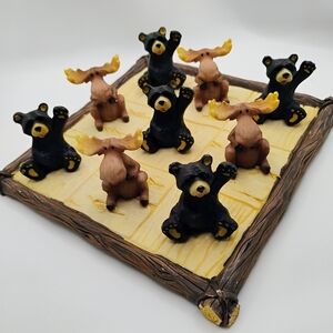 Woodland Animal Tic-Tac-Toe Set